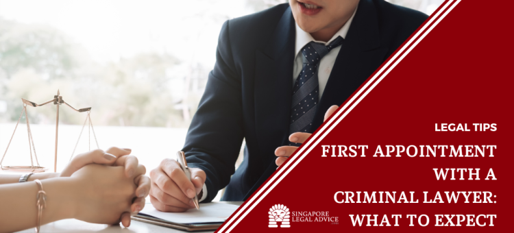 lawyer talking to a client