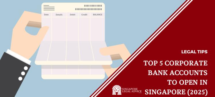 businessman holding corporate bank account passbook